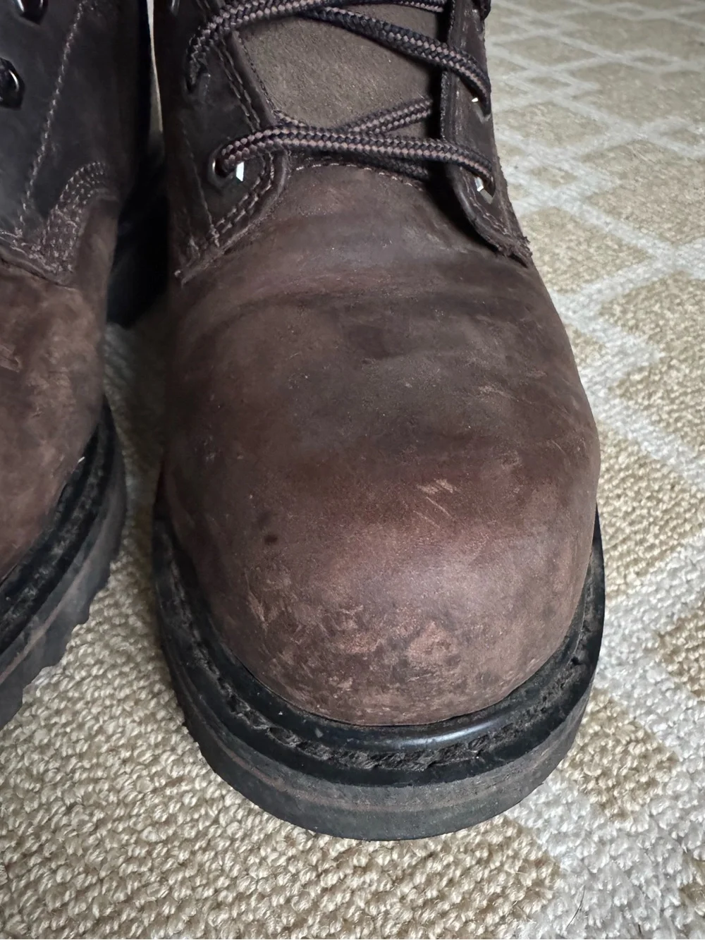 Timberland PRO Pit Boss 6” Steel Toe EH Work Boots Streetwear Brown Men’s 8.5W